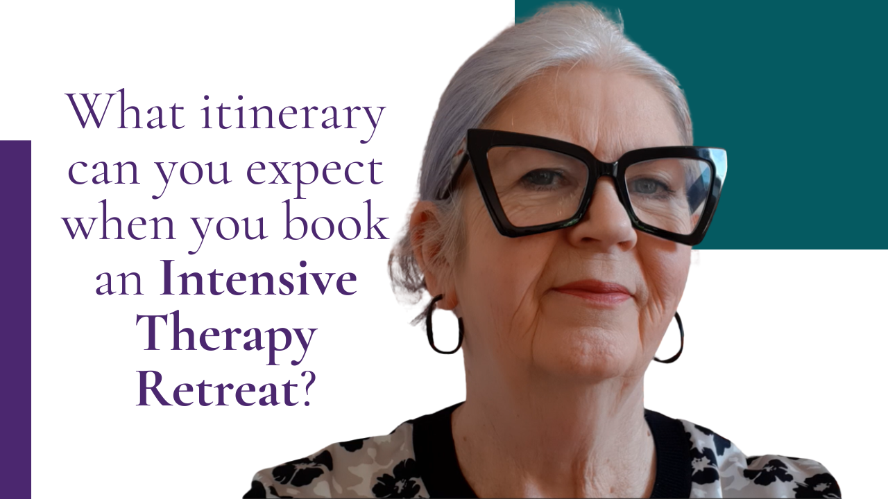 What itinerary can you expect when you book an Intensive Therapy Retreat